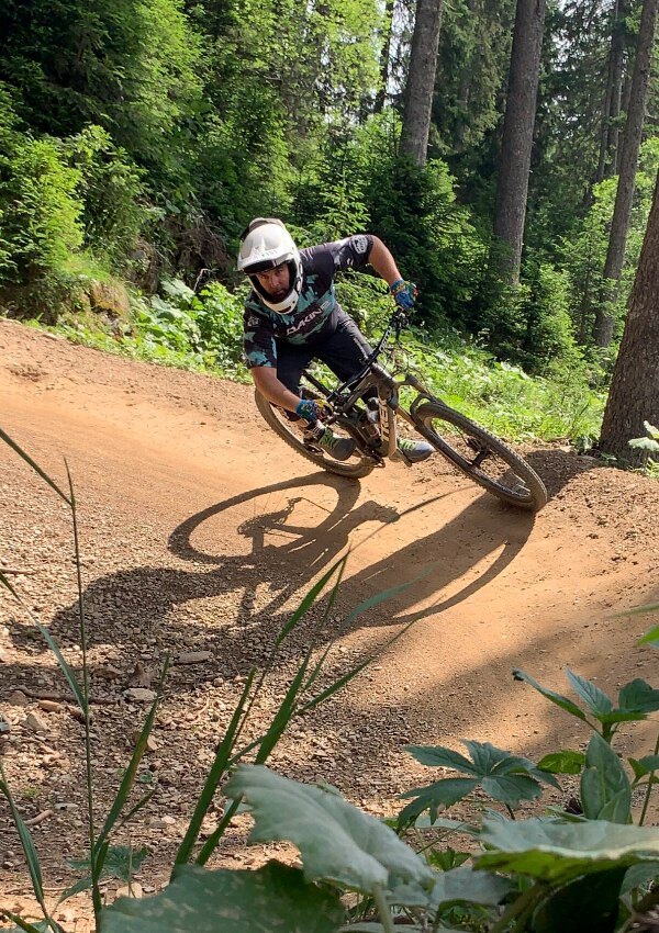 Taster course in the bike park image